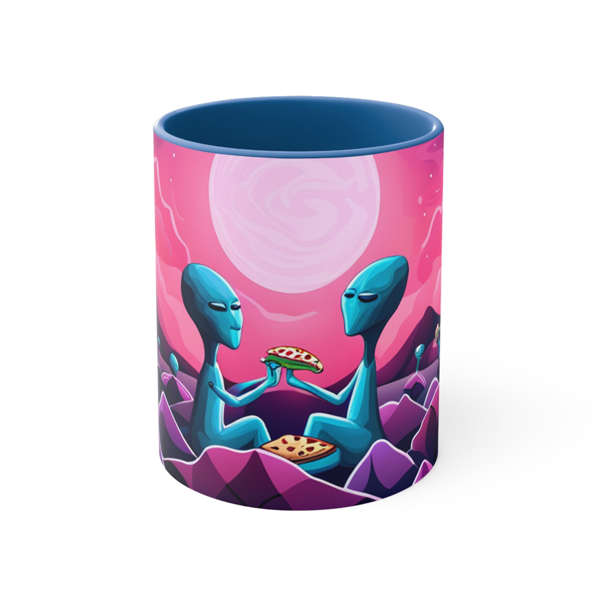Aliens in Love Coffee Mug, 11oz
