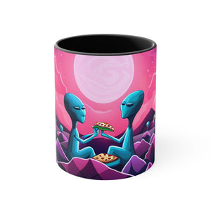 Aliens in Love Coffee Mug, 11oz